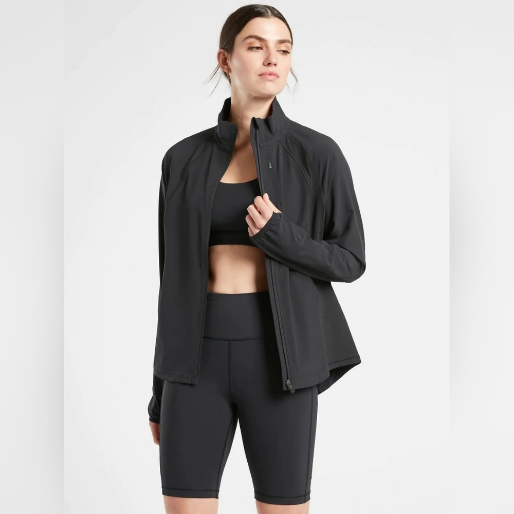 Athleta Run With It Jacket, BLACK SIZE S - Picture 13 of 15